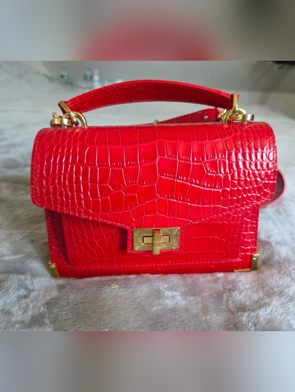 Kooples Emily Leather Crossbody Bag